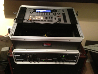 Roland VG-99, FURMAN power conditioner and ROCKTRON VELOCITY 300