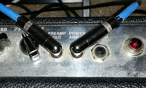 In and out jacks to my switcher for my modulation pedals.